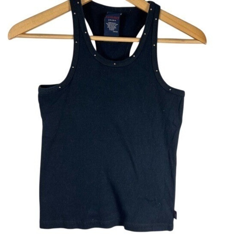 TOMMY Women's Jeans Tank Top Size S/P‎ 100% Cotton